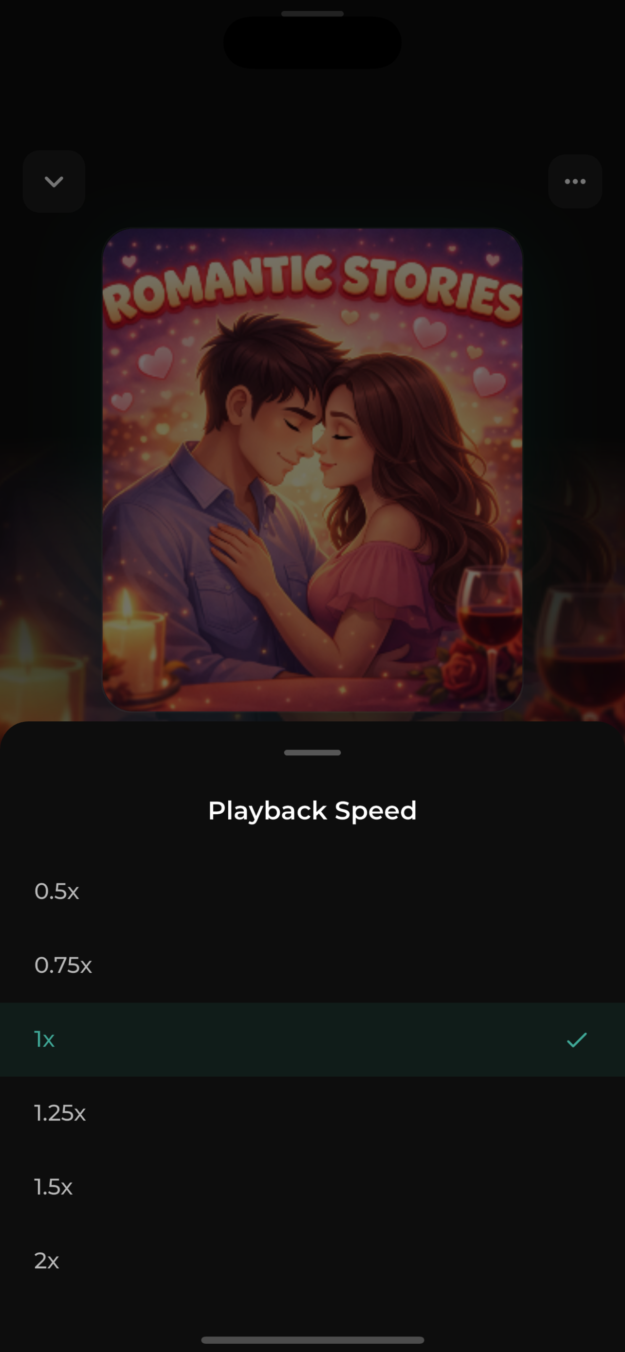 Playback speed